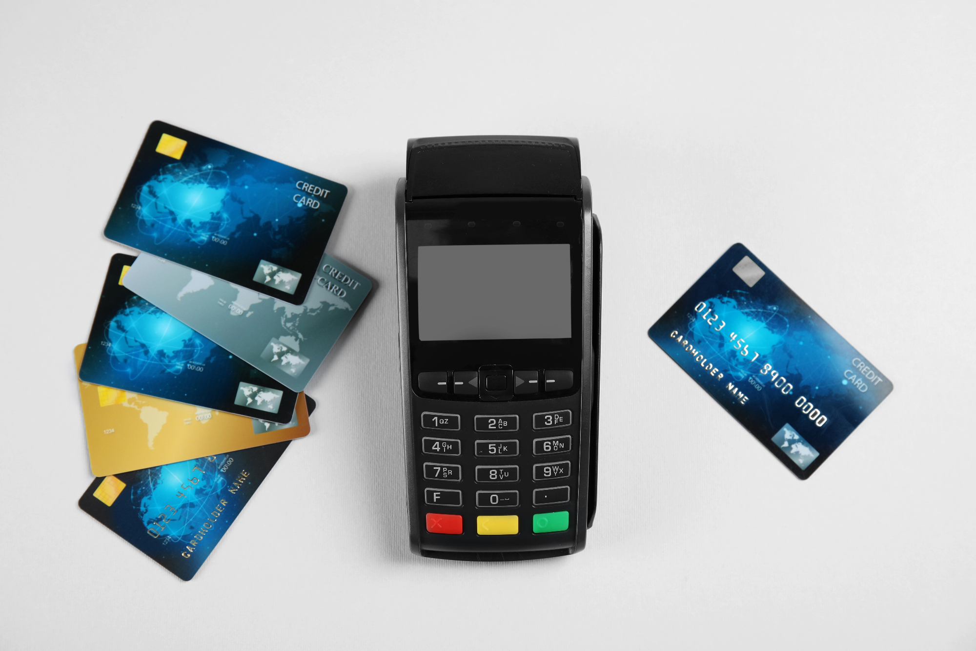 Prenosni pos terminal lahko pride še kako prav.